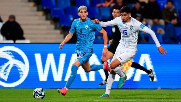 Israel venció a Uzbekistán y clasificó a cuartos con un gol a los 97 minutos