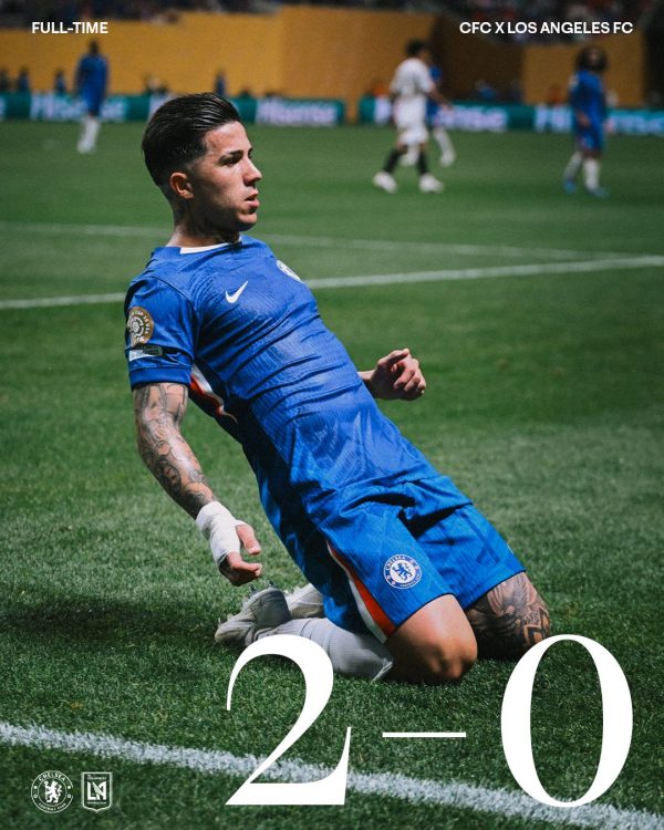 Chelsea dominó para ganar: 2 a 0 a Los Angeles FC